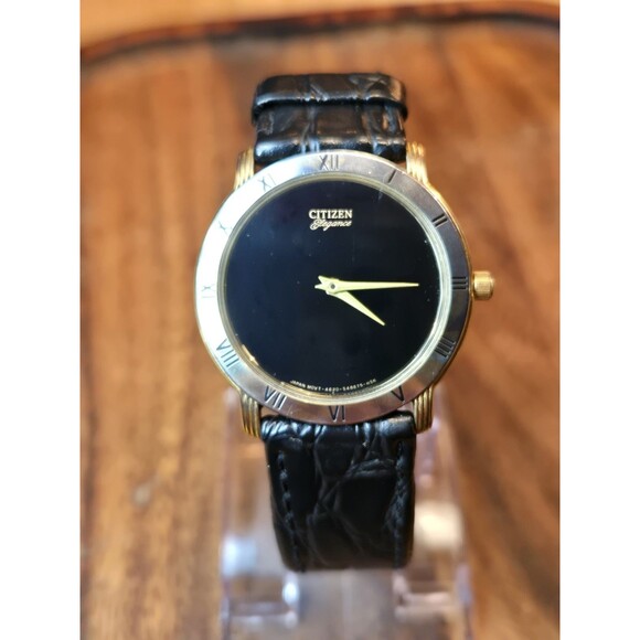 Citizen Elegance watch 4620-S15044 33mm Gold Men's Dress Watch. New Battery - Picture 14 of 15